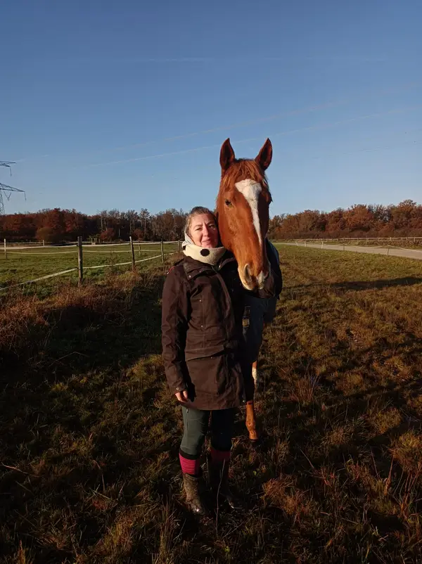 Audrey Grego est la responsable de la pension équine Horsin'go